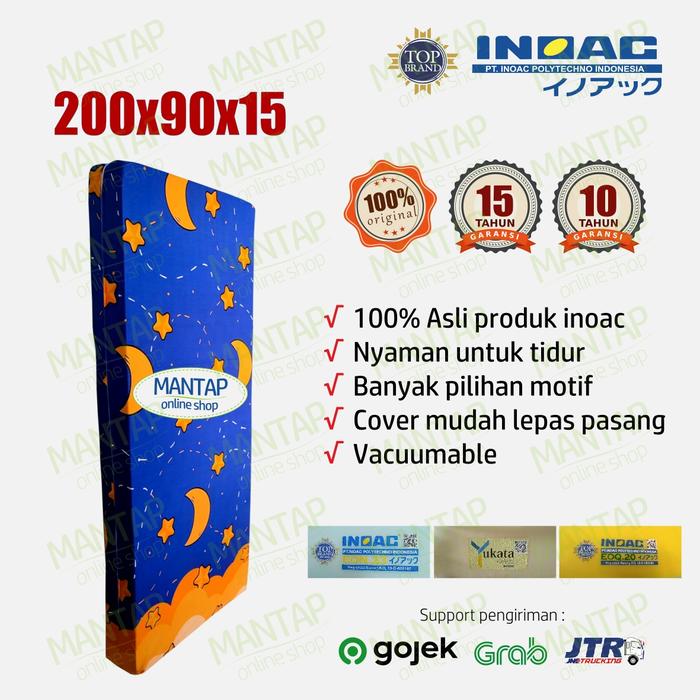 Gambar Kasur busa INOAC 200 x 90 x 15 dari INOAC toko kasur Kota Depok Tokopedia