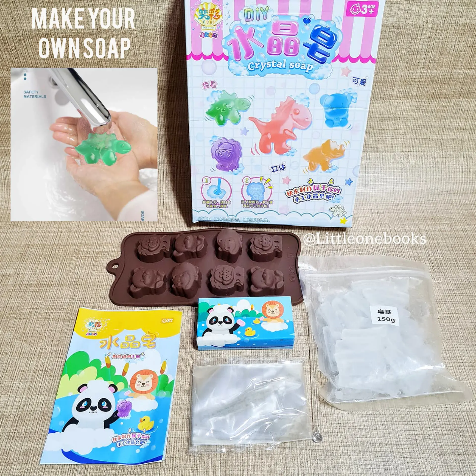 make your own soap / DIY soap / prakarya membuat sabun anak