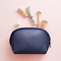 Gambar MINISO Tas Penyimpanan Kosmetik Tempat Makup Cosmetic Bag Simple - Off White dari minisoshopid Kab. Karawang 2 Tokopedia
