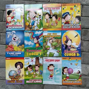Buku anak seri eksperimen sains