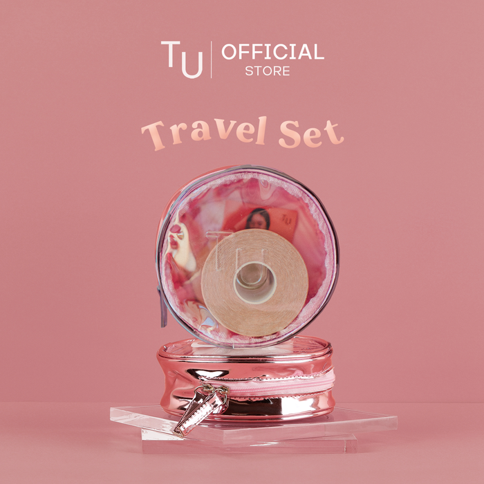 Gambar Things Untouched BoobyCare Travel Set - Nude, Cover-Up Heart dari Things Untouched Kota Bekasi Tokopedia
