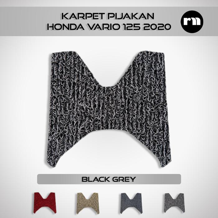 Gambar Karpet Mie Pijakan Vario 2020 - 2 warna - Full Black dari Royal Mart Official Kab. Tangerang 5 Tokopedia