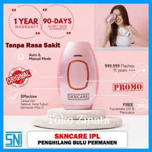 Alat Penghilang Bulu Permanen Laser SKNCARE IPL Bulu Perontok ORIGINAL