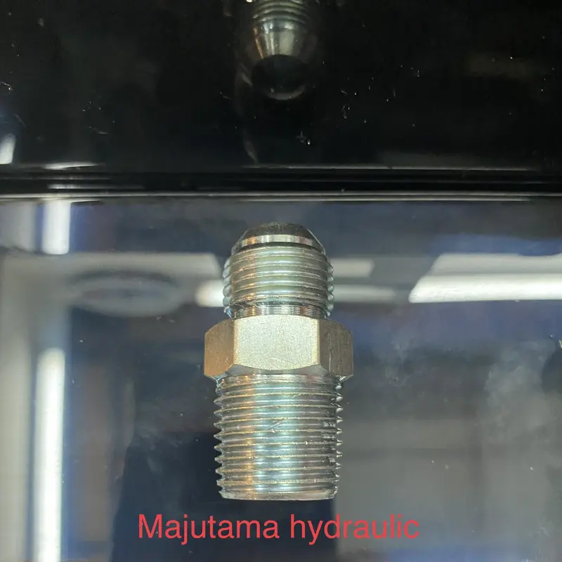 DOUBLE NEPEL 1/4 NPT x 1/4 JIC 1