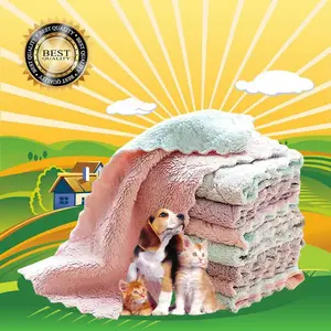 Handuk Microfiber Kucing Anjing Kelinci Grooming Cepat Kering KECIL