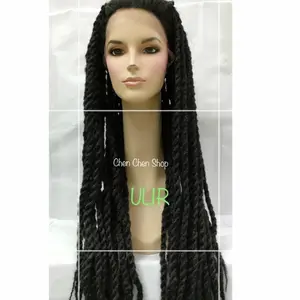 Lace wig kepang/ ulir /keriting halus/ wig gimbal / rambut palsu