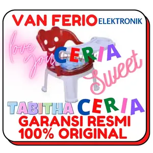 Kursi Makan Anak Ceria / Bangku Anak Ceria Anti Slip Tabitha - RANDOM