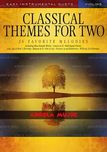 Buku Biola Duet / (V-27) CLASSICAL THEMES FOR TWO VIOLIN