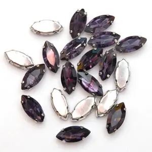 KRISTAL CANGKANG DAUN TANZANITE / VIOLET