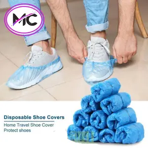 Plastik Sarung Sepatu Pelindung Anti Air Hujan Harga per 10 Pasang Waterproof Shoes Cover Set