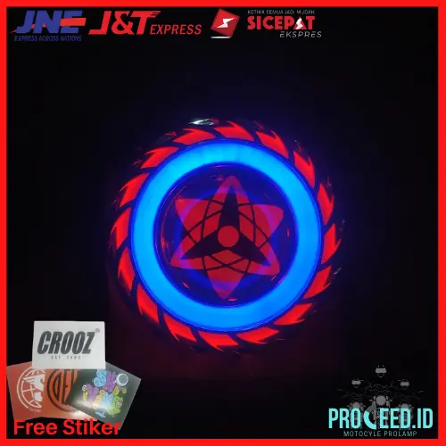 LED Projie Sharingan GEN 2 Spiral 3,5 In HI LOW RBR AES DE RUNNING
