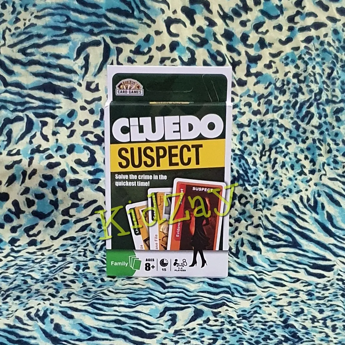 KZ Cluedo Suspect Kartu Permainan Detektif Misteri Asah Otak Seru