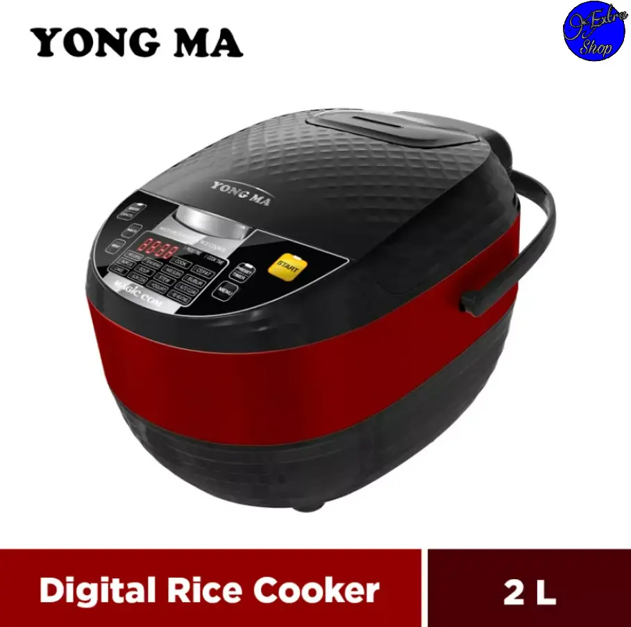 YONG MA Digital Rice Cooker 2 L SMC8027 - Merah