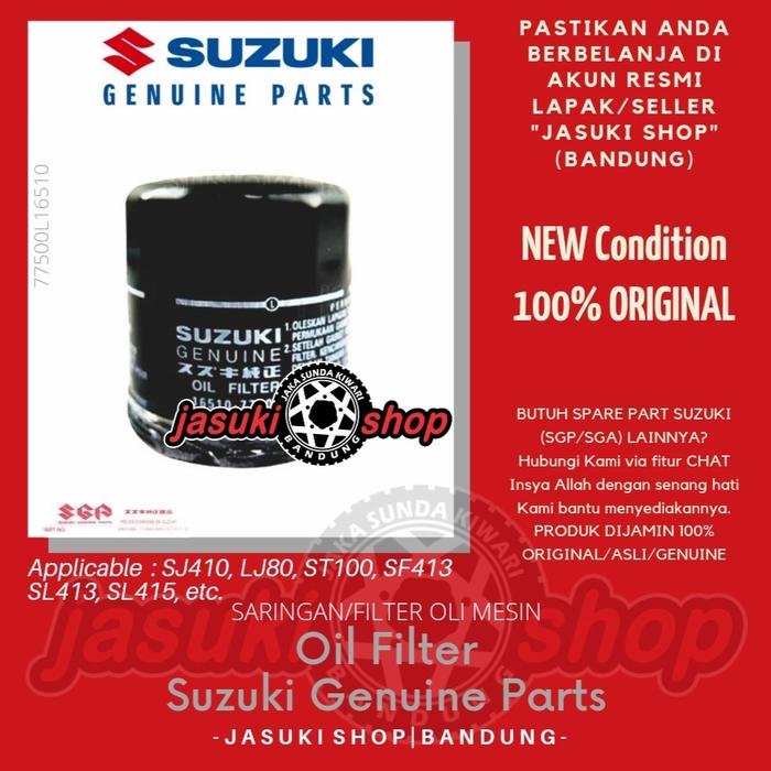 Gambar Filter Oli Carry 1.0 1.3 Futura ST100 Esteem 1.3 Amenity dari Jasuki Shop Kota Bandung Tokopedia