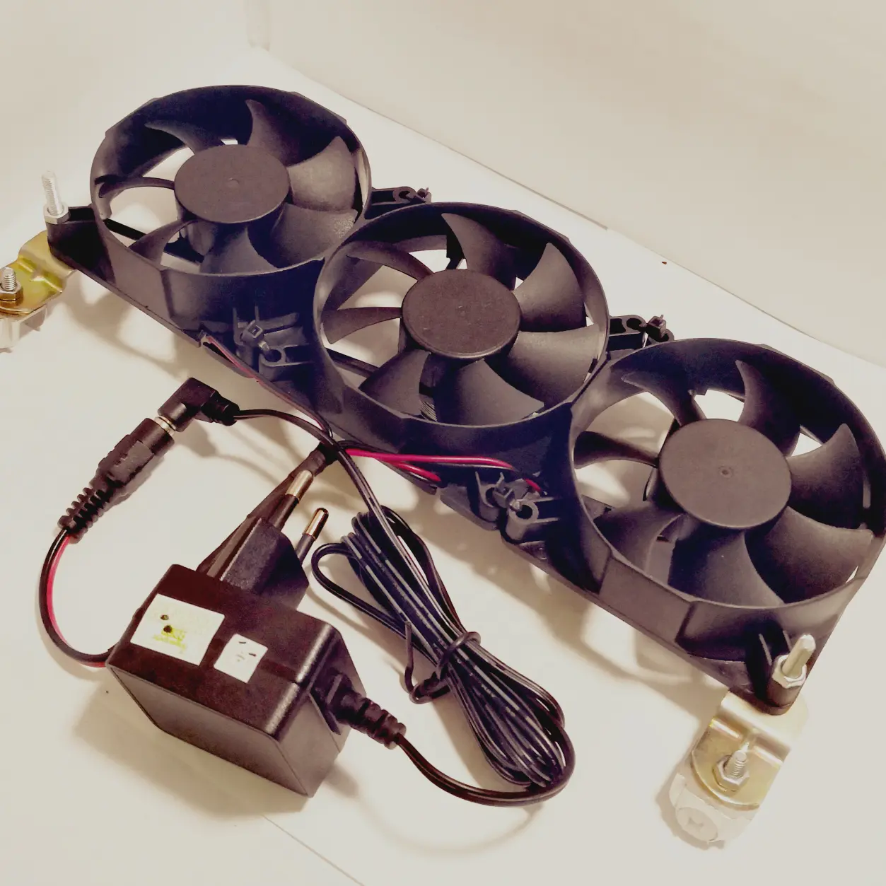 KIPAS AQUASCAPE DOUBLE FAN PLUS ADAPTOR PLUS SINGLE FAN