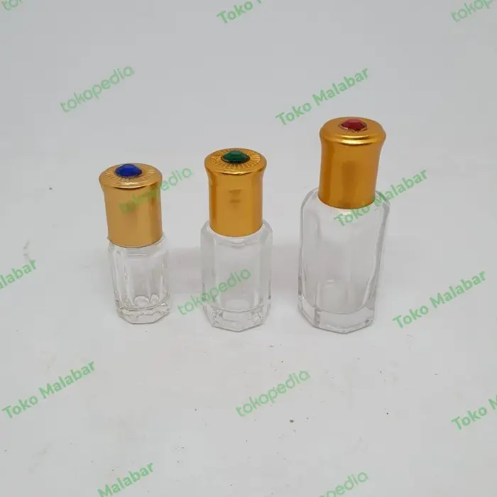 Botol Permata, Botol Tola, Botol Parfum rollon, non alkohol