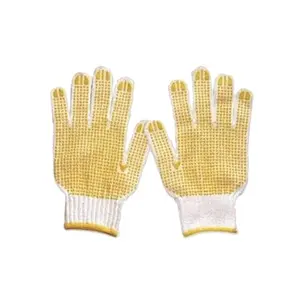 Sarung Tangan Kain Bintik Kuning dan Hitam Sarung Tangan Tukang