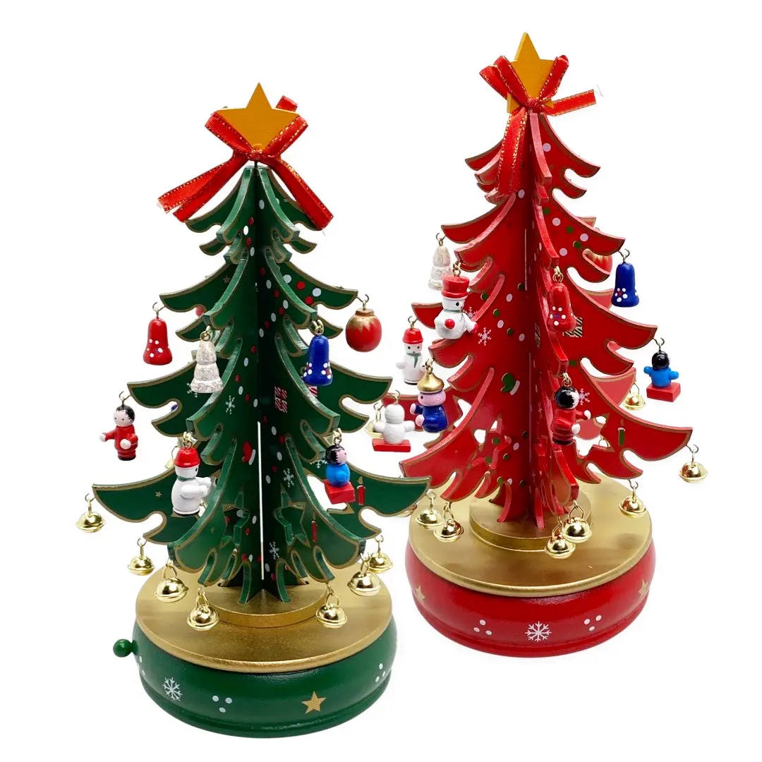 Scoop Kotak Musik Natal Kayu 63071500