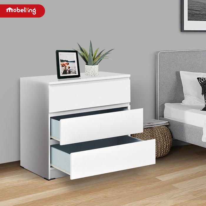 Gambar Mobeliving - Chest Drawer 3 - Laci 3 Susun Serbaguna - Rak 3 Laci - CSD3 dari Mobeliving Furniture Kab. Bogor Tokopedia