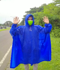 Gambar Jas Hujan / Mantel Ponco Medium Lengan R - TANPA LENGAN dari idaufa Jakarta Timur 2 Tokopedia