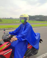 Gambar Jas Hujan / Mantel Ponco Medium Lengan R - TANPA LENGAN dari idaufa Jakarta Timur 3 Tokopedia