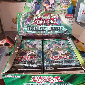 Kartu yugioh legendary duelists 8 synchro storm booster pack