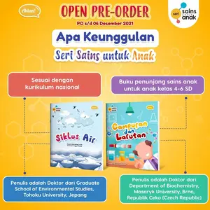 Seri Sains Anak Siklus Air Campur dan Larutan Ahlan