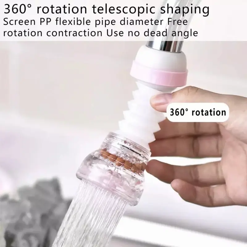filter keran air 360 derajat sambungan kran air batu ion flexibel ori 3