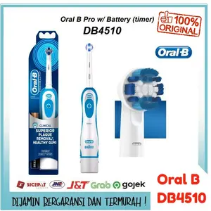 ORAL B Electric Toothbrush DB4510 PRO HEALTH Sikat Gigi Elektrik Timer