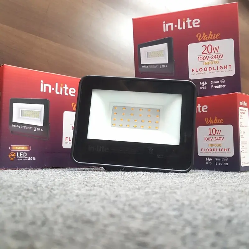 Lampu Sorot in-Lite Flood Light LED INF030 0