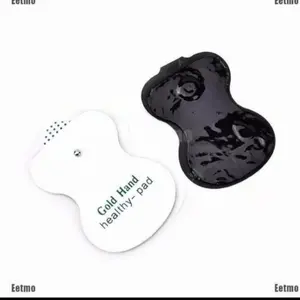 1 pasang koyo gel pad elektroda akupuntur alat terapi otot akunpuntur