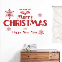 Gambar Sticker Cutting Happy New Year Rumah Christmas Hiasan Stiker Dinding - Putih, M dari LANCARI Kota Administrasi Jakarta Pusat 1 Tokopedia