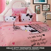 Gambar Rise Sprei Anak HK Romantic Home - ungu 100x200x20 dari risebedding Kota Bandung 2 Tokopedia