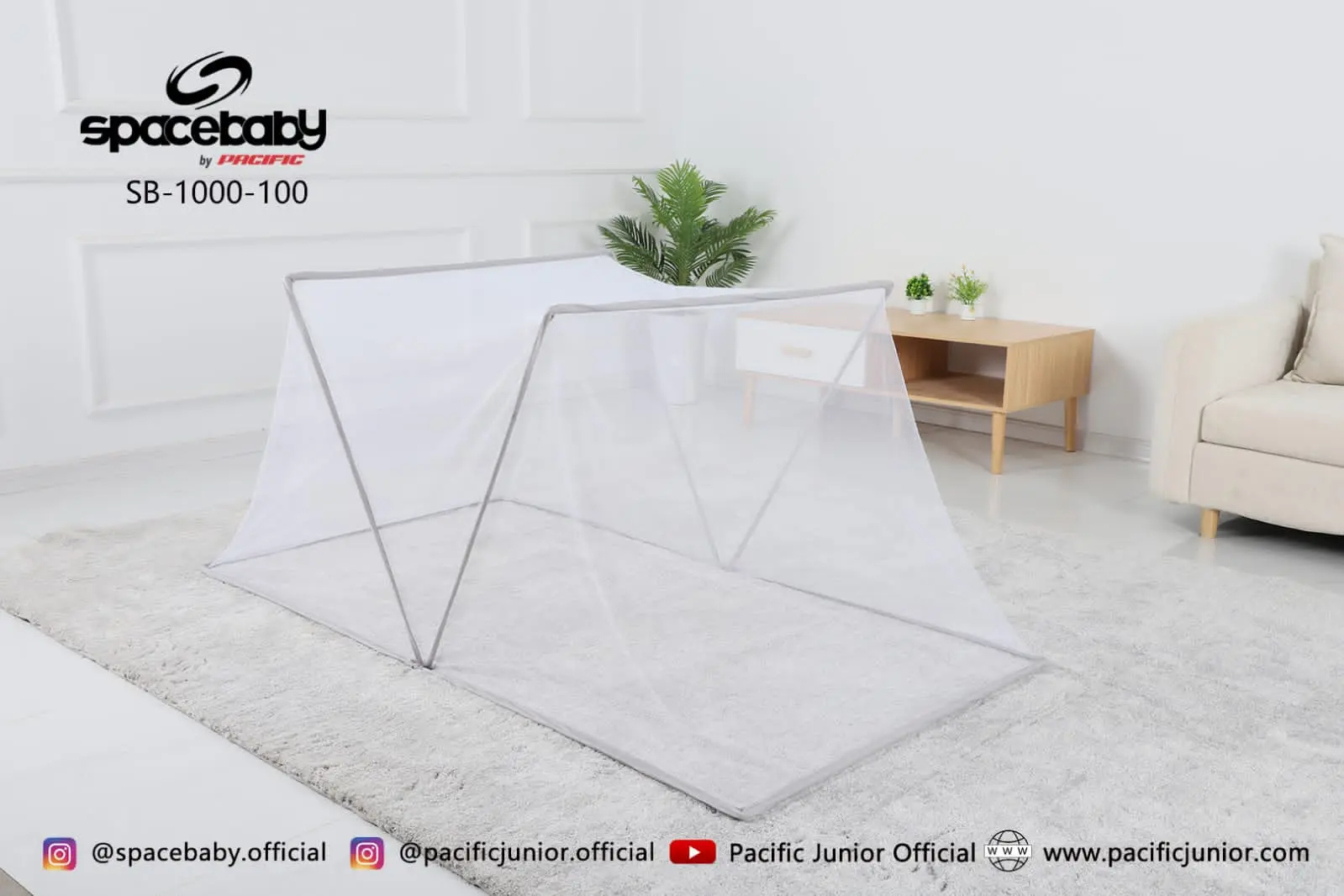 Spacebaby SB-1000-100 Mosquito Net Kelambu Bayi Anti Nyamuk - SB-1000