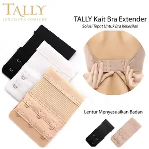 Bra Extension Extender Karet - Sambungan Pengait bra dengan 2 & 3 kait
