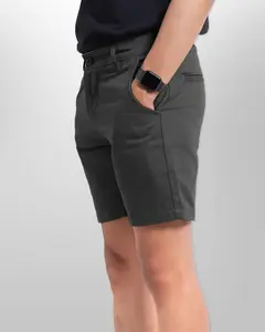 Relax Short Chino Pants - Dark Grey