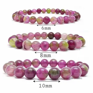 Gelang Batu Natural Red Ruby Tanzania