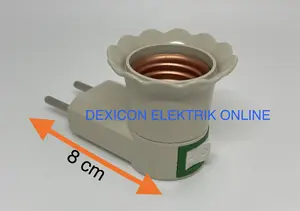Fitting Colok-Fitting Colok plus Saklar-Lamp Holder-Fitting Lampu