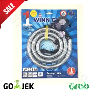 WINN GAS Regulator dan Selang 1,8 M - Garansi 1 Tahun