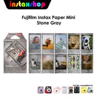 Gambar Fujifilm Paper Film Instax Mini Stone Gray Film Instax Mini dari Instaxshop Kota Bandung 1 Tokopedia