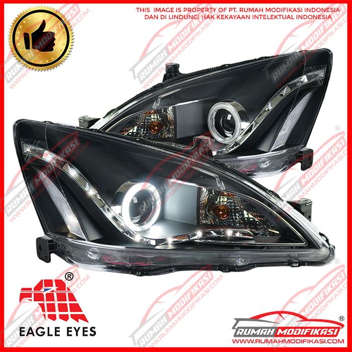 Gambar HEAD LAMP - HONDA ACCORD 2003-2007 - EAGLEEYES - STARLINE - ANGEL EYES dari Rumah-Modifikasi Kota Tangerang Tokopedia