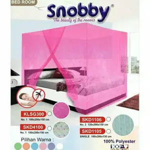 KELAMBU SNOBBY UKURAN 120 X 200 x 130