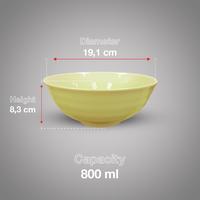 Gambar Double Noodle..!!! Bowl Set Yellow 800ml - 2pcs/set dari Dong Hwa Indonesia Kota Administrasi Jakarta Timur 3 Tokopedia