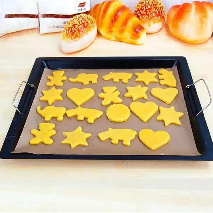 kertas roti baking paper COKLAT memanggang alas loyang kue CAKE OVEN T