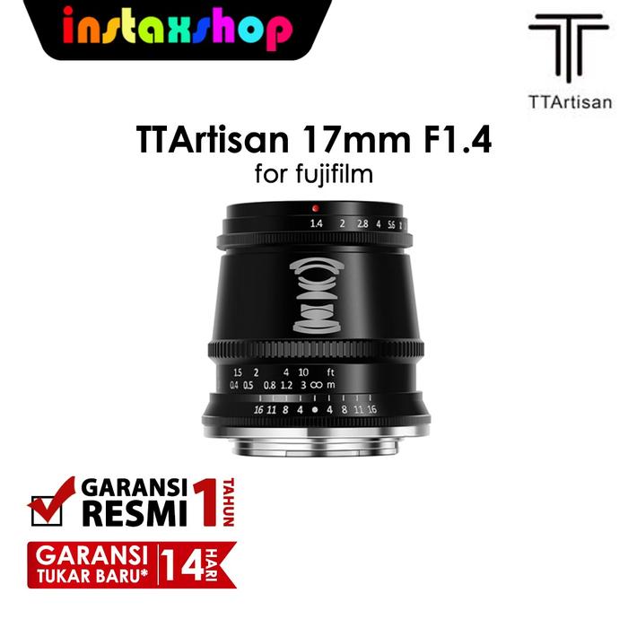 Gambar TTartisan 17mm f1.4 Fujifilm X TT Artisan 17mm f/1.4 dari Instaxshop Kota Bandung Tokopedia