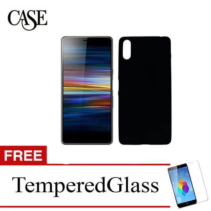 Gambar Black Soft Case for Sony Xperia L3 2019 - 5.7 inch - Gratis Temp Glass dari Mentari Grasindo Teknik Kota Administrasi Jakarta Barat Tokopedia