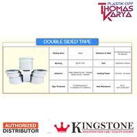 Gambar KINGSTONE TAPE | Double Tape 5 mm | Dobel Tip 5 mm | Double Sided Tape dari Thomas Plastik Kota Bandung 3 Tokopedia