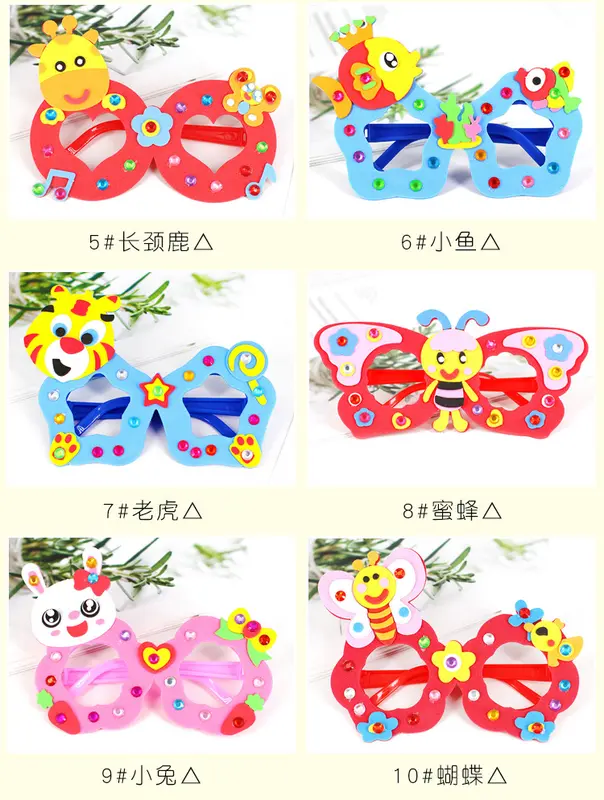 DIY KACAMATA anak / Kerajinan tangan prakarya mentessori edutoys 2
