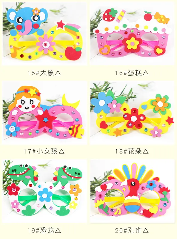 DIY KACAMATA anak / Kerajinan tangan prakarya mentessori edutoys 4