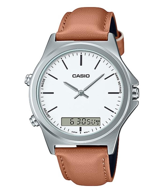 Gambar Casio Analog Digital Jam Tangan Pria Cokelat MTP-VC01L-7E Original dari Ogytashop Kota Administrasi Jakarta Pusat Tokopedia